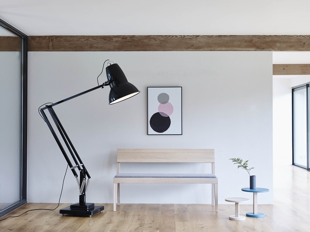 Original 1227 Giant Floor Lamp Indoor Anglepoise Purpur red ANGLEPOISE 31759